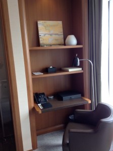 Even a nice study is fitted into 40 sqm