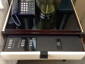 Just press the red button for the butler - and the others in the drawer for lightning and curtains