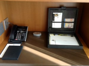 All you need in a moving office besides a computer and printer