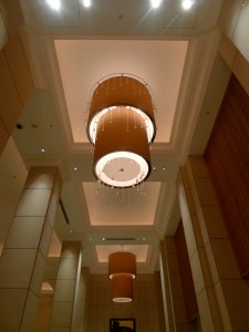 Reception area detail